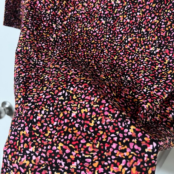 NWT H&M Women’s MAMA Maternity Colorful Speckled KNOT-DETAIL NURSING DRESS - Picture 12 of 16